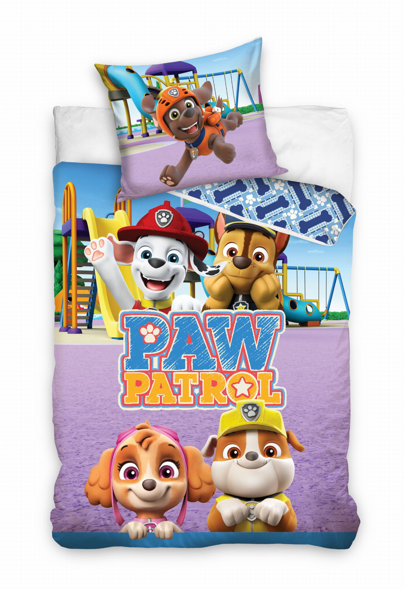 Pościel licencyjna Psi Patrol 160x200 Carbotex