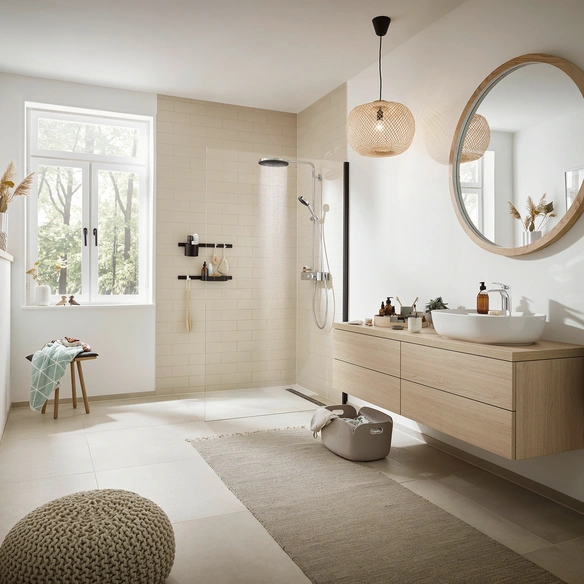 Showerpipe »Pulsify S«, Form: rund