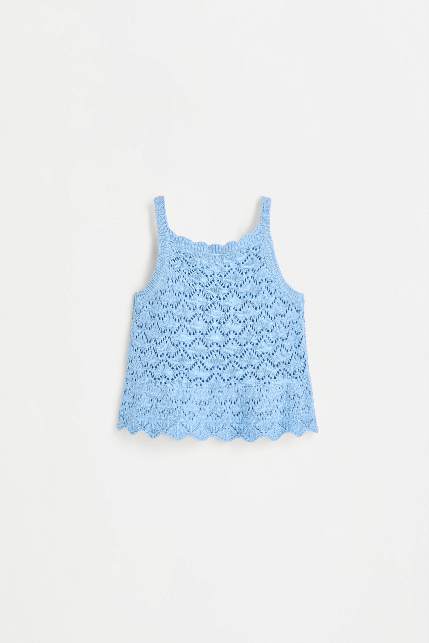 Top punto crochet