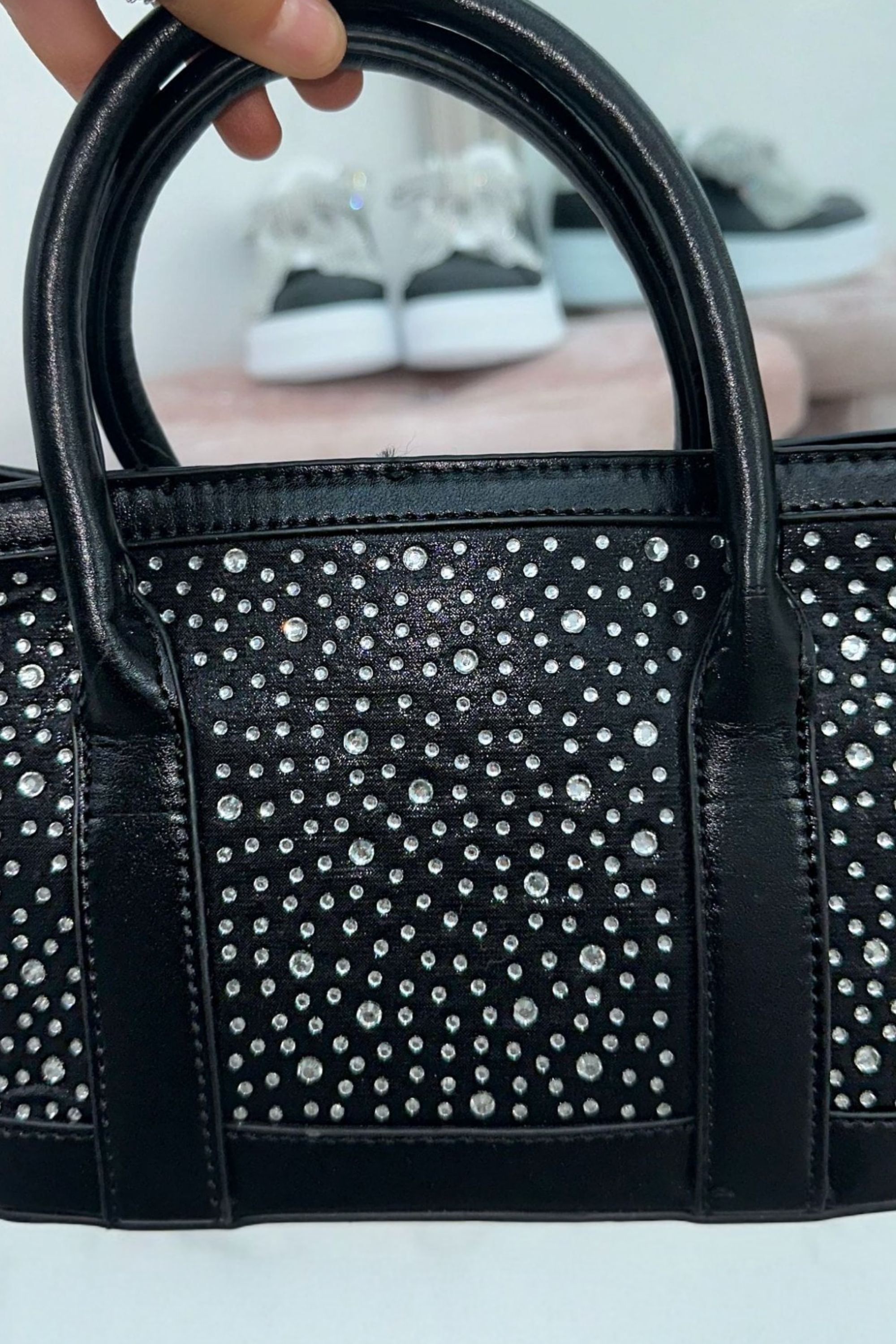 Love Lemonade Crystal Mini Tote Handbag