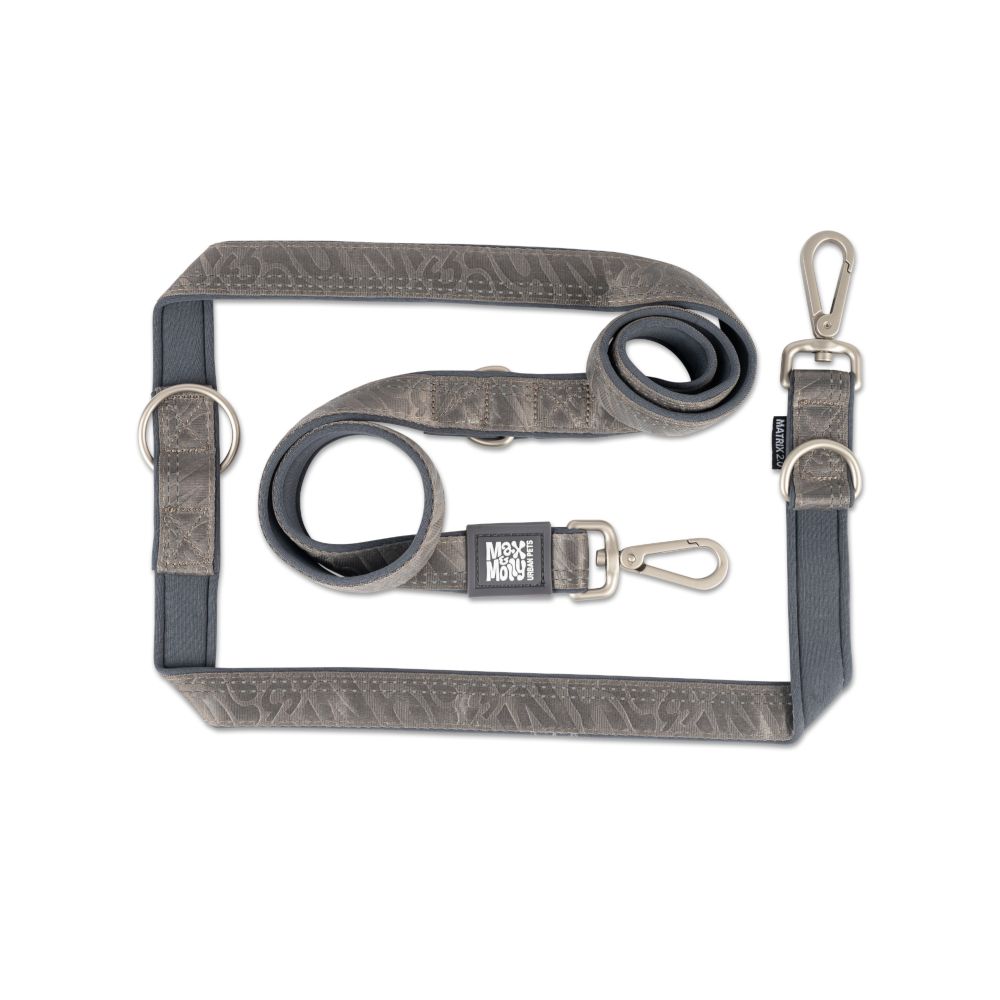 Max & Molly Multifunctional Leash Matrix 2.0 - Stone