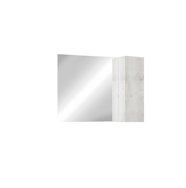 Ensemble salle de bain BASIC pin blanc, 92 x 47 x 45 cm