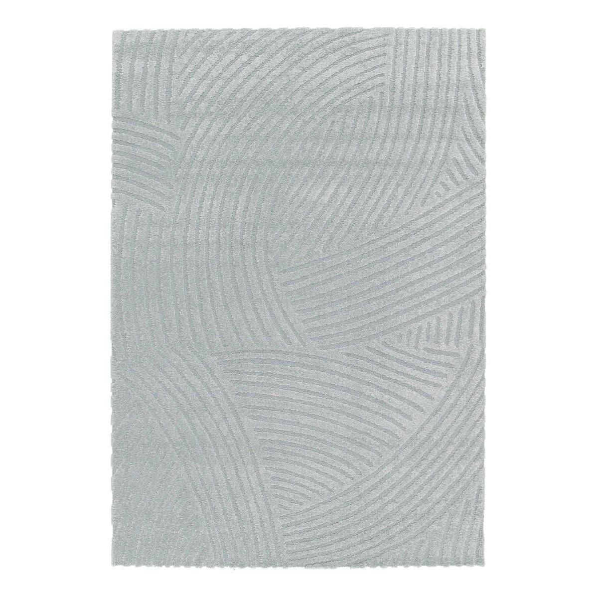 AFK Living vloerkleed Sillage - reliëfeffect - blauw - 160 x 230 cm