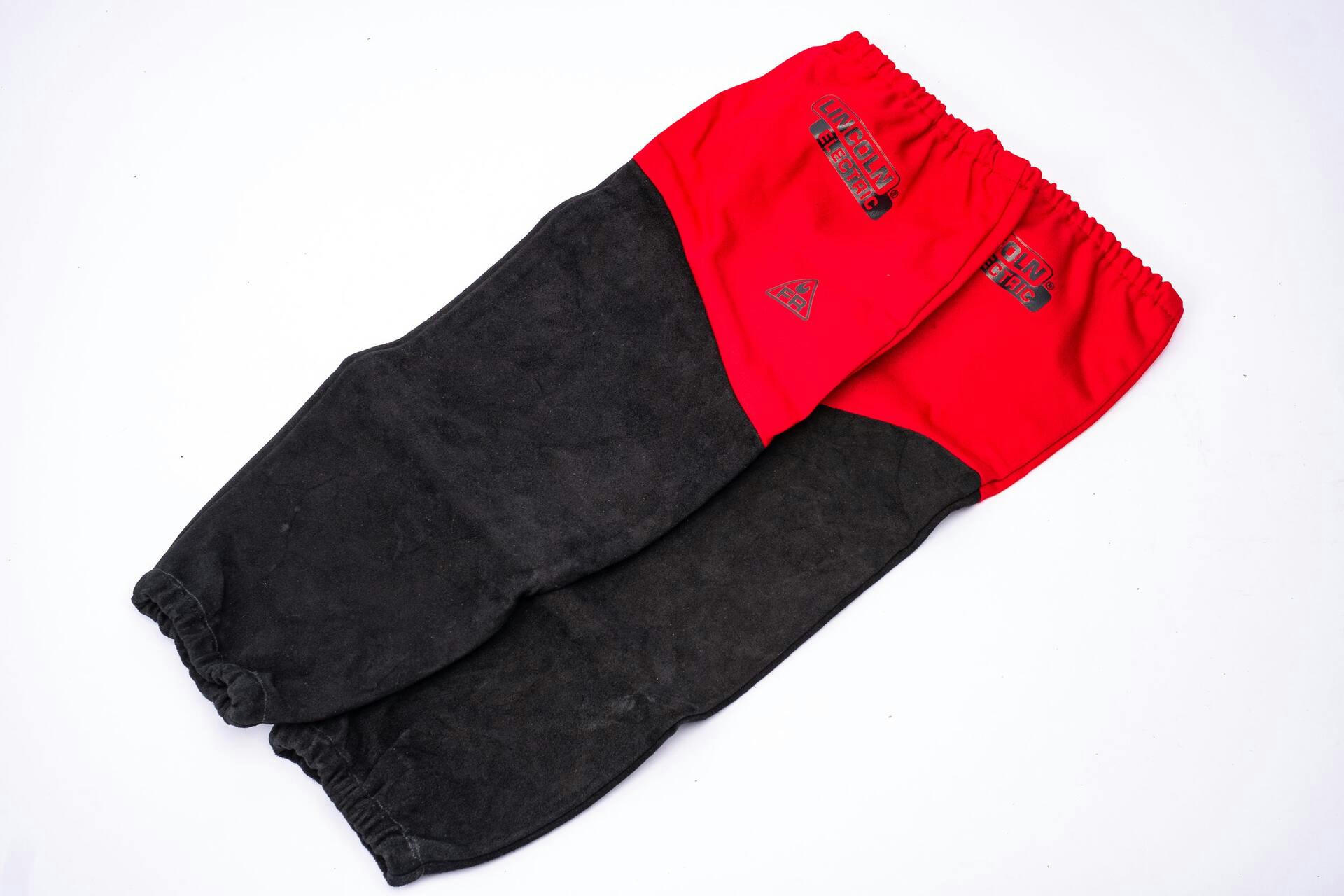 Lincoln Electric Leather Welding Sleeves, Black, 21-in