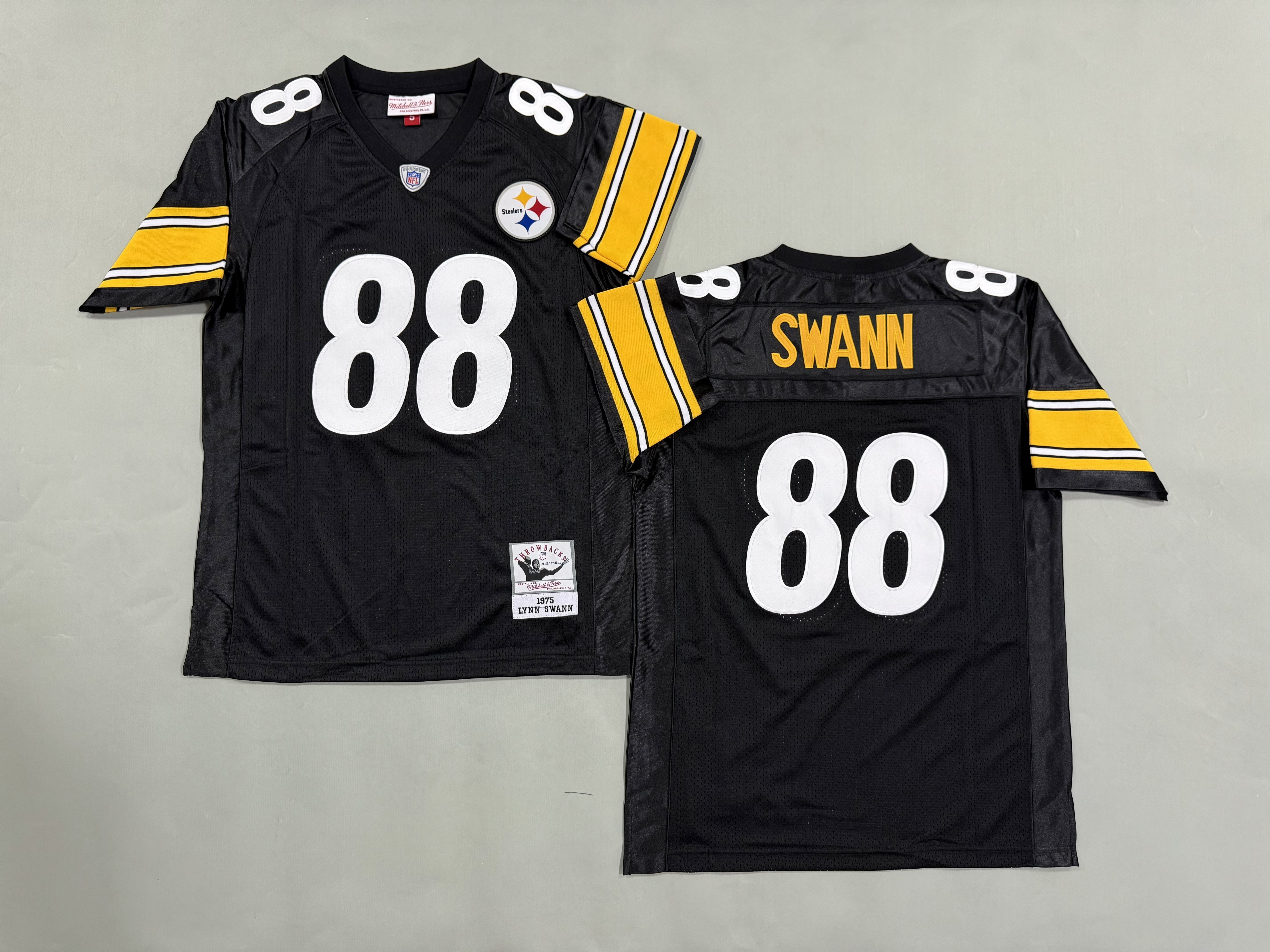 Lynn Swann Pittsburgh Steelers Authentic Throwback Retired Player Jersey