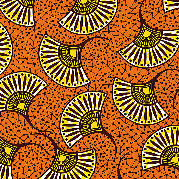 Crédence Adhésive Wax Orange 100 x 50 cm