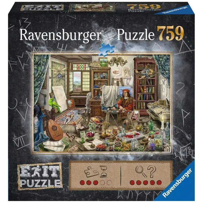 Puzzle Das Künstleratelier