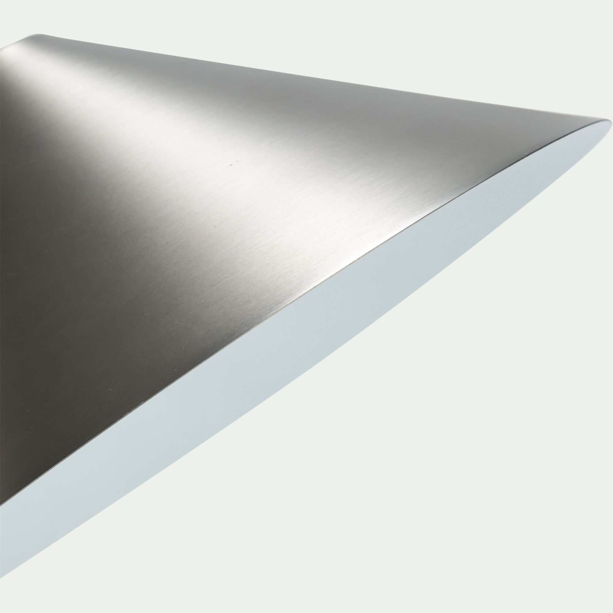 RAVENNE - Lampadaire électrifié avec liseuse H150cm - argenté brossé