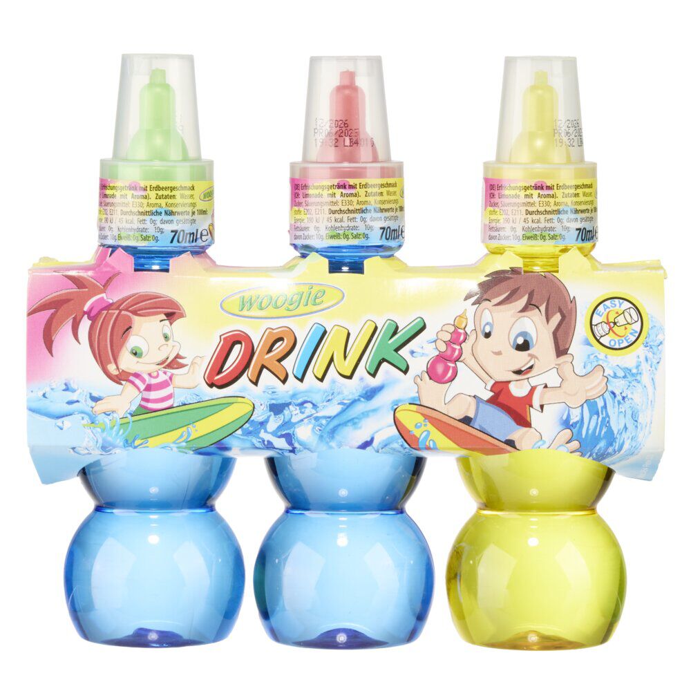 Boisson enfant gourde 70ml x3 (2 modèles)