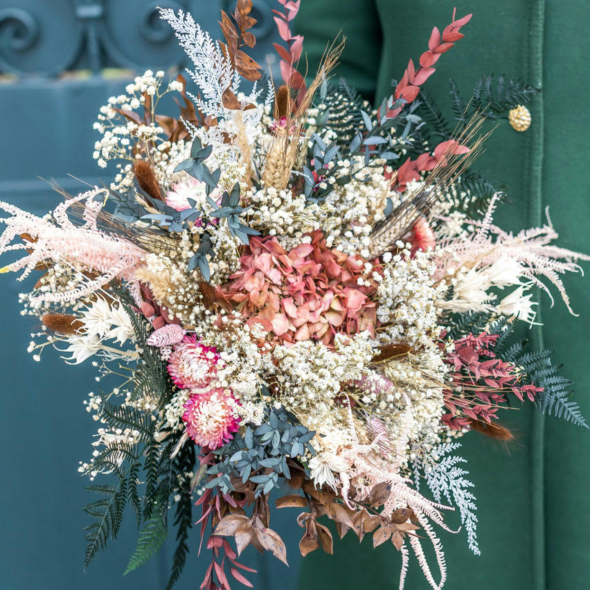 - Bouquet de fleurs séchées Manon Taille L