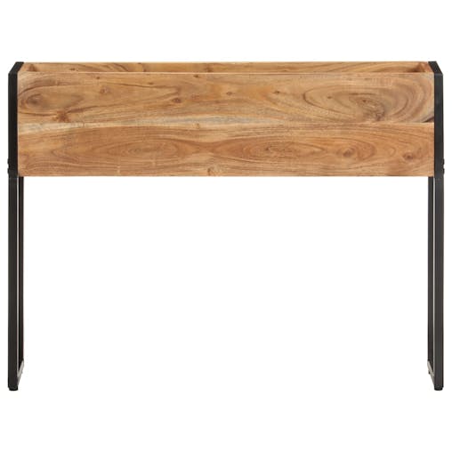 NNEVL Planter 90x20x68 cm Solid Acacia Wood