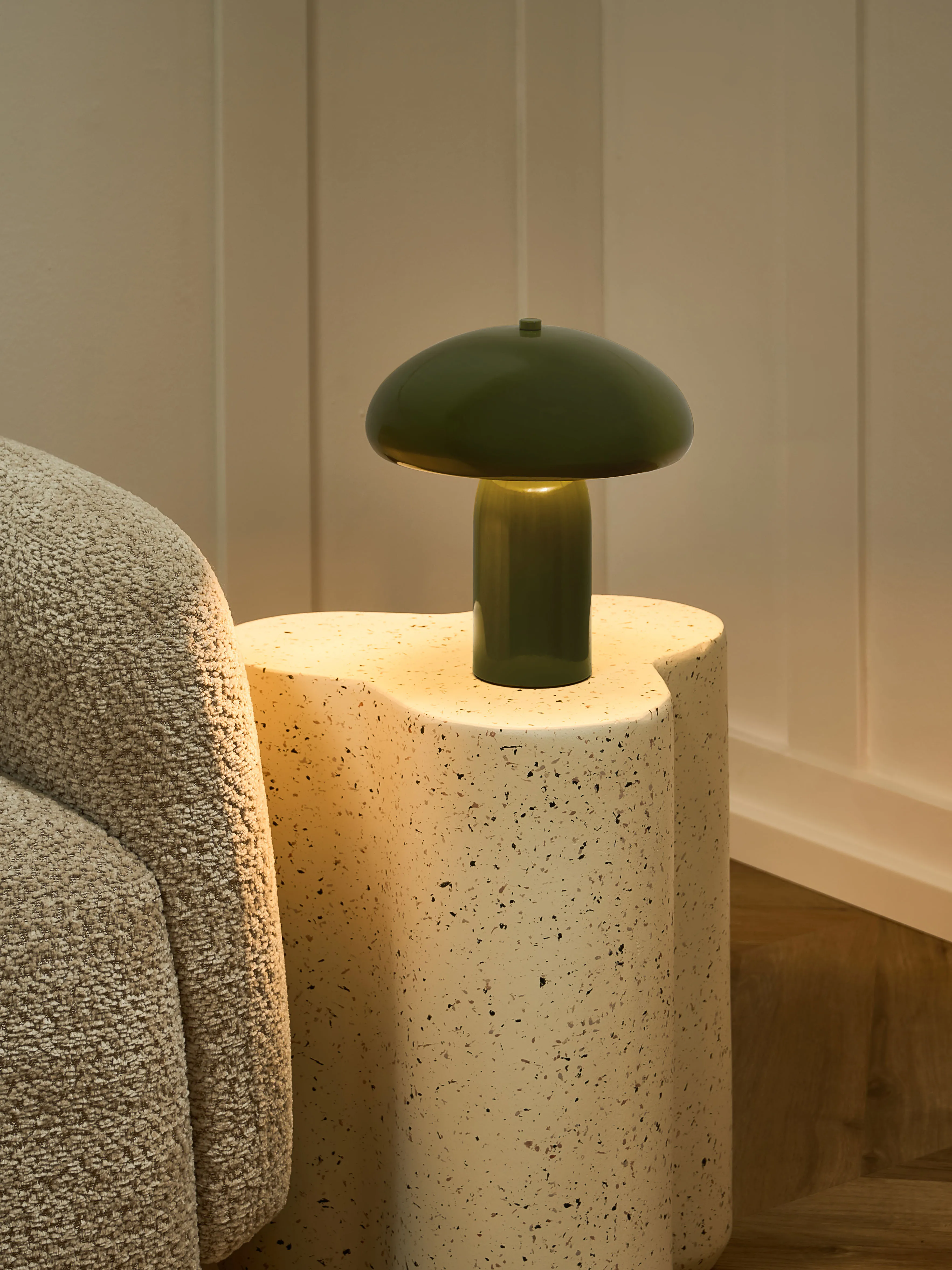 Table Lamp SANYA Metal Dark Green