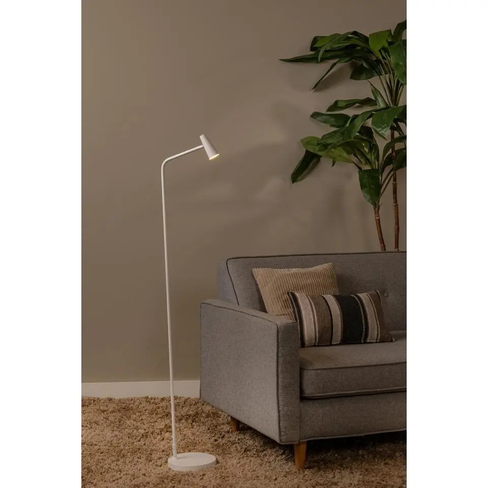 Lucide STIRLING Vloerlamp - Wit