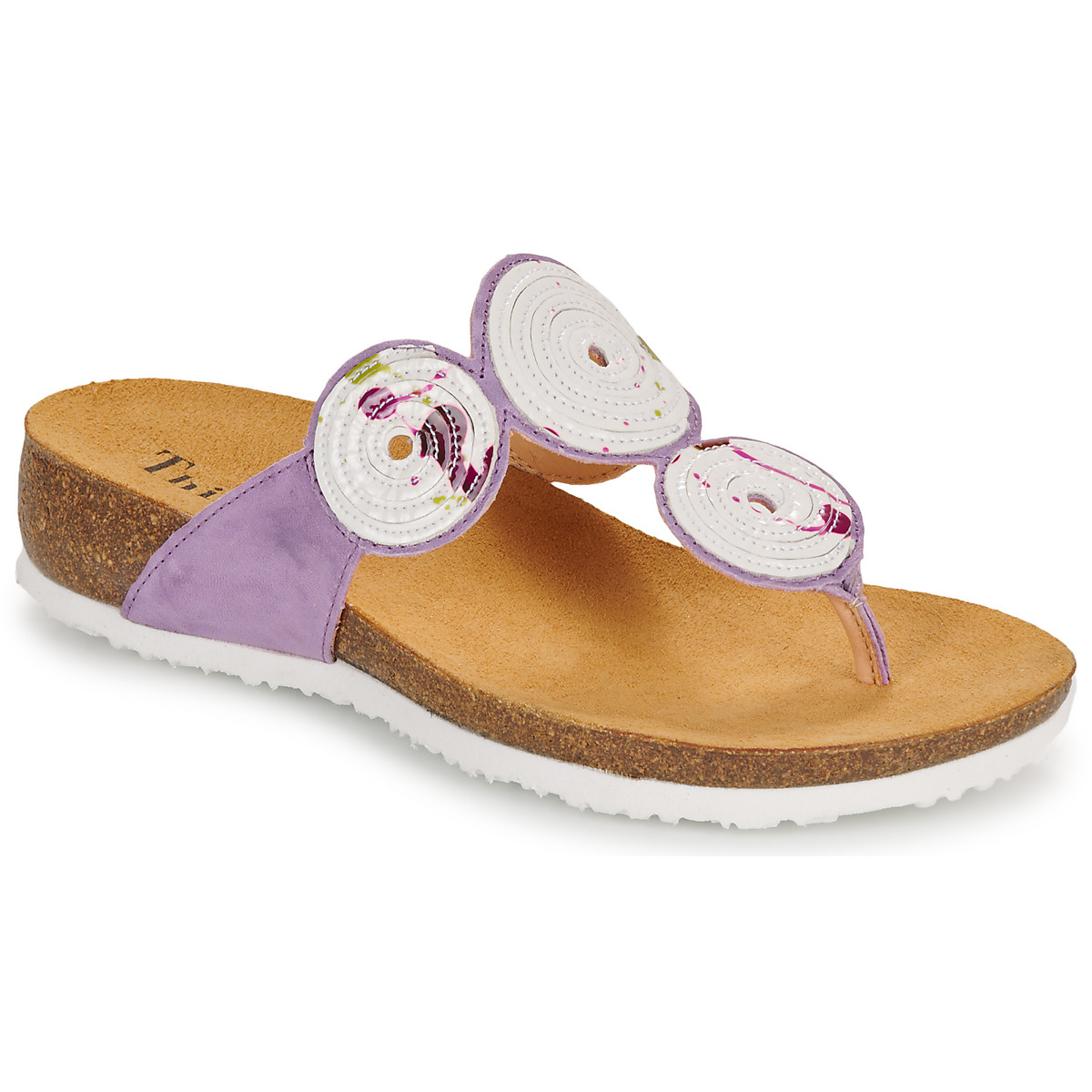 Think - JULIA - Violet / White