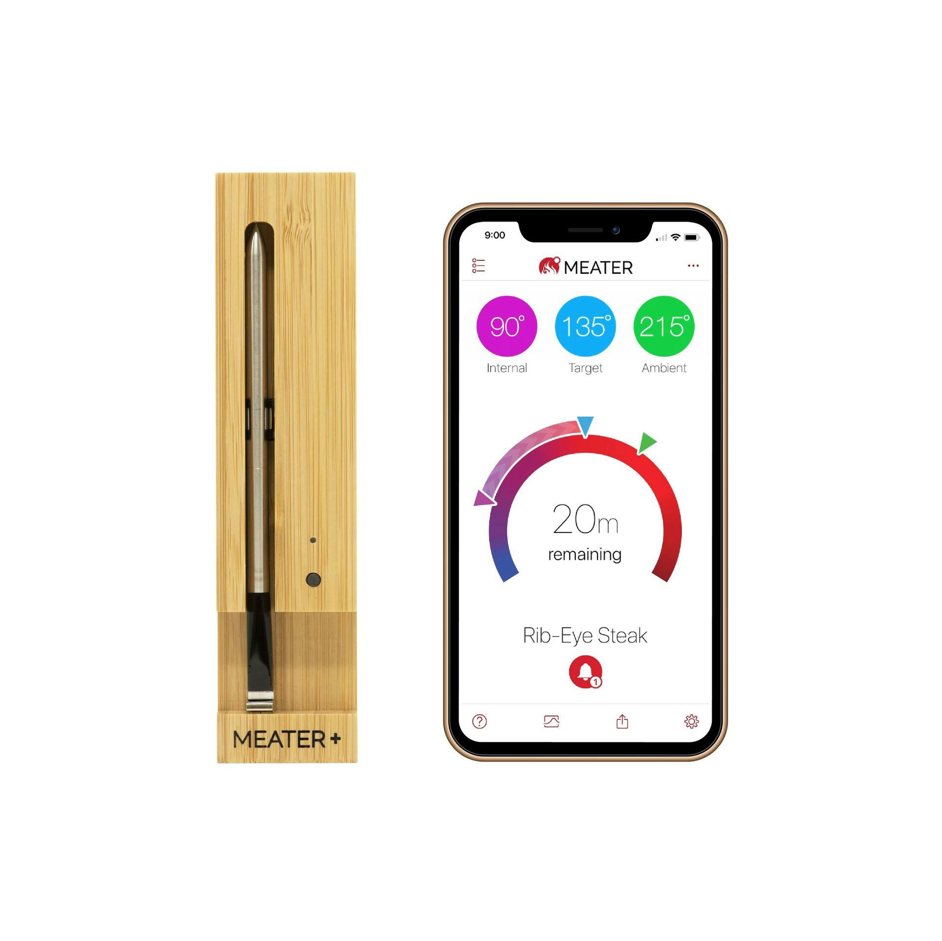 Meater Plus Smart Cooking Thermometer with Bluetooth