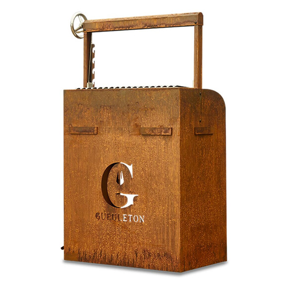 Barbecue charbon Gueuleton corten