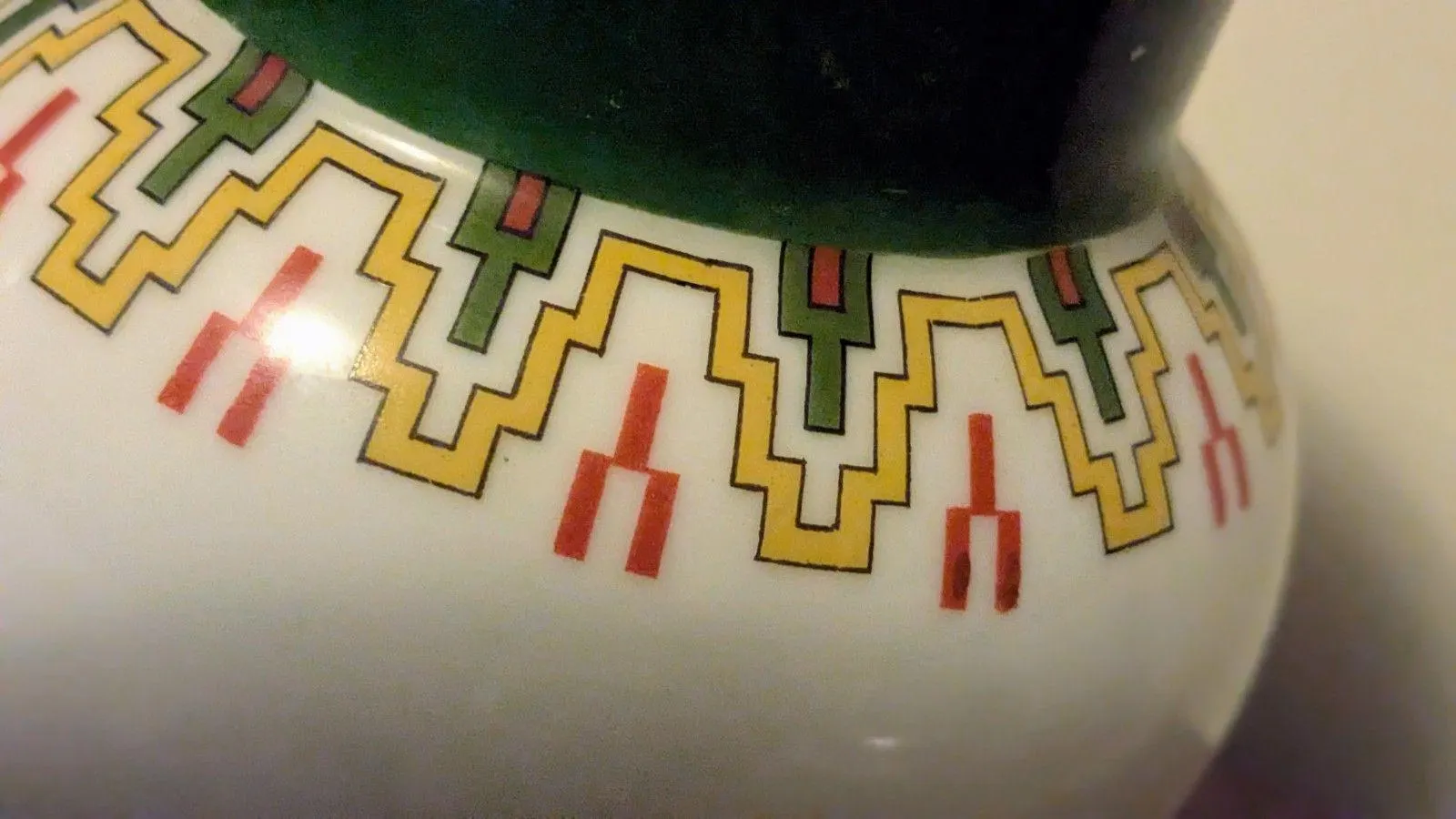 Antique Royal Bayreuth Art Deco Pitcher 5.5