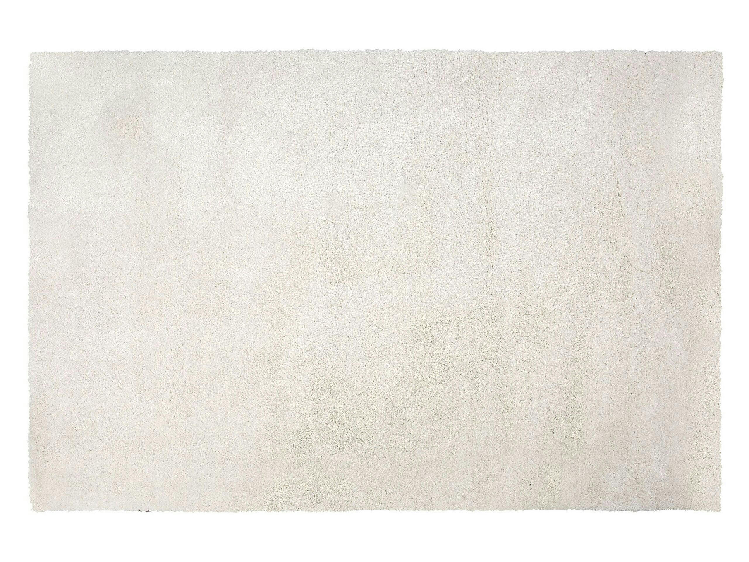 EVREN - Tapis en tissu blanc 200x140cm