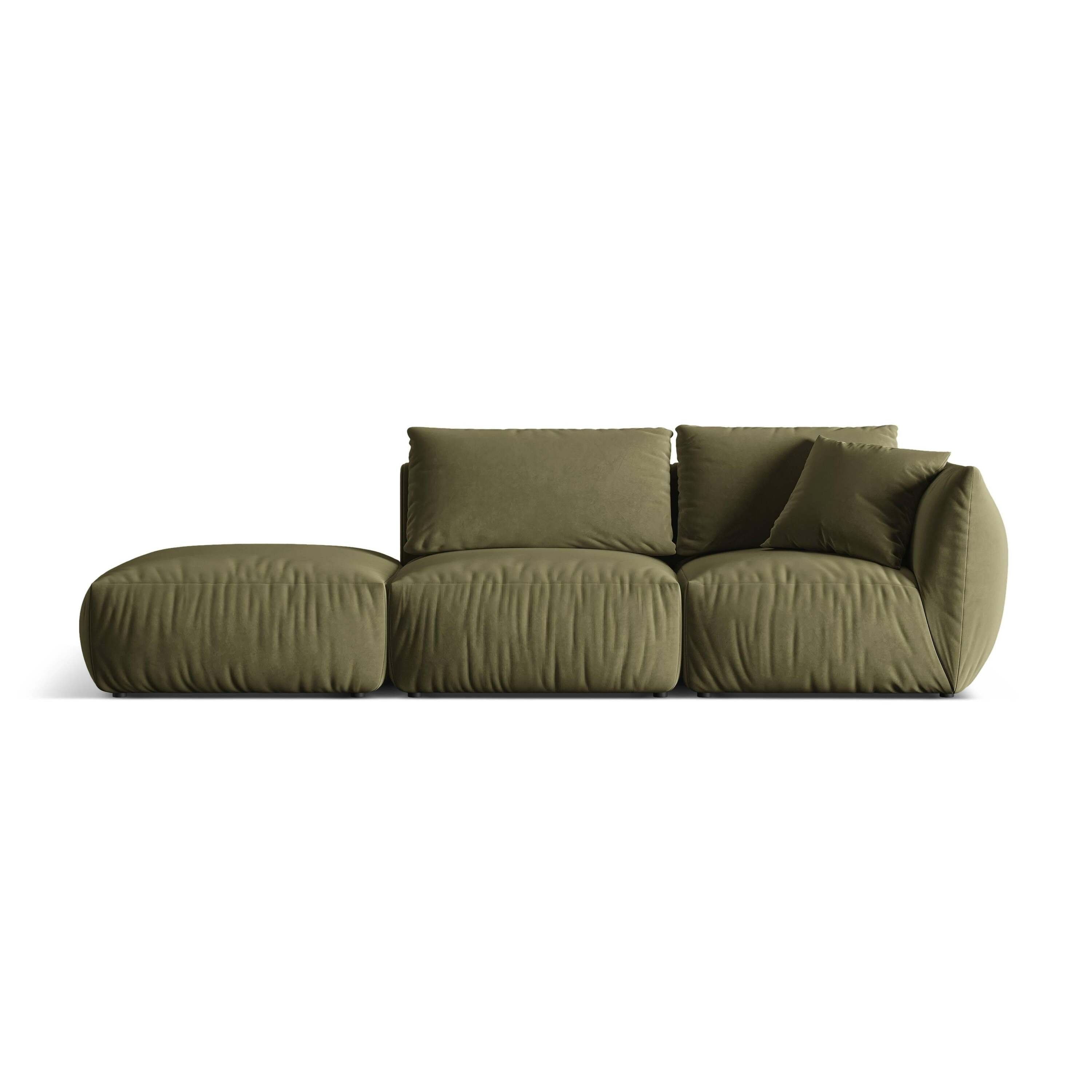 Micadoni Hoekbank Chris 3-zits rechts velvet
