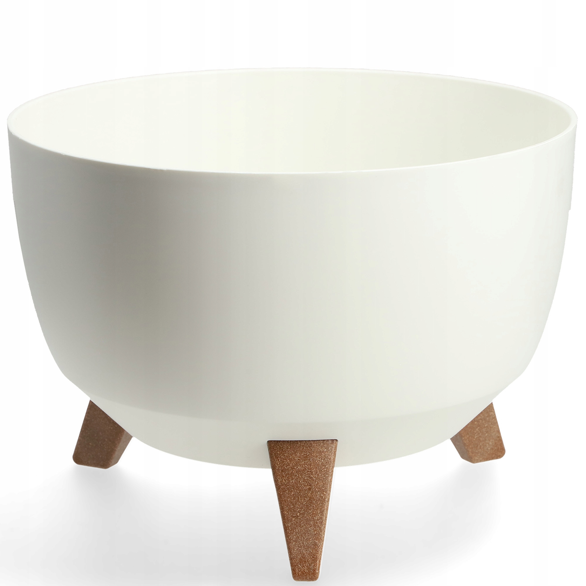 Kadax Doniczka Donica 33cm Wkład Osłonka Biała