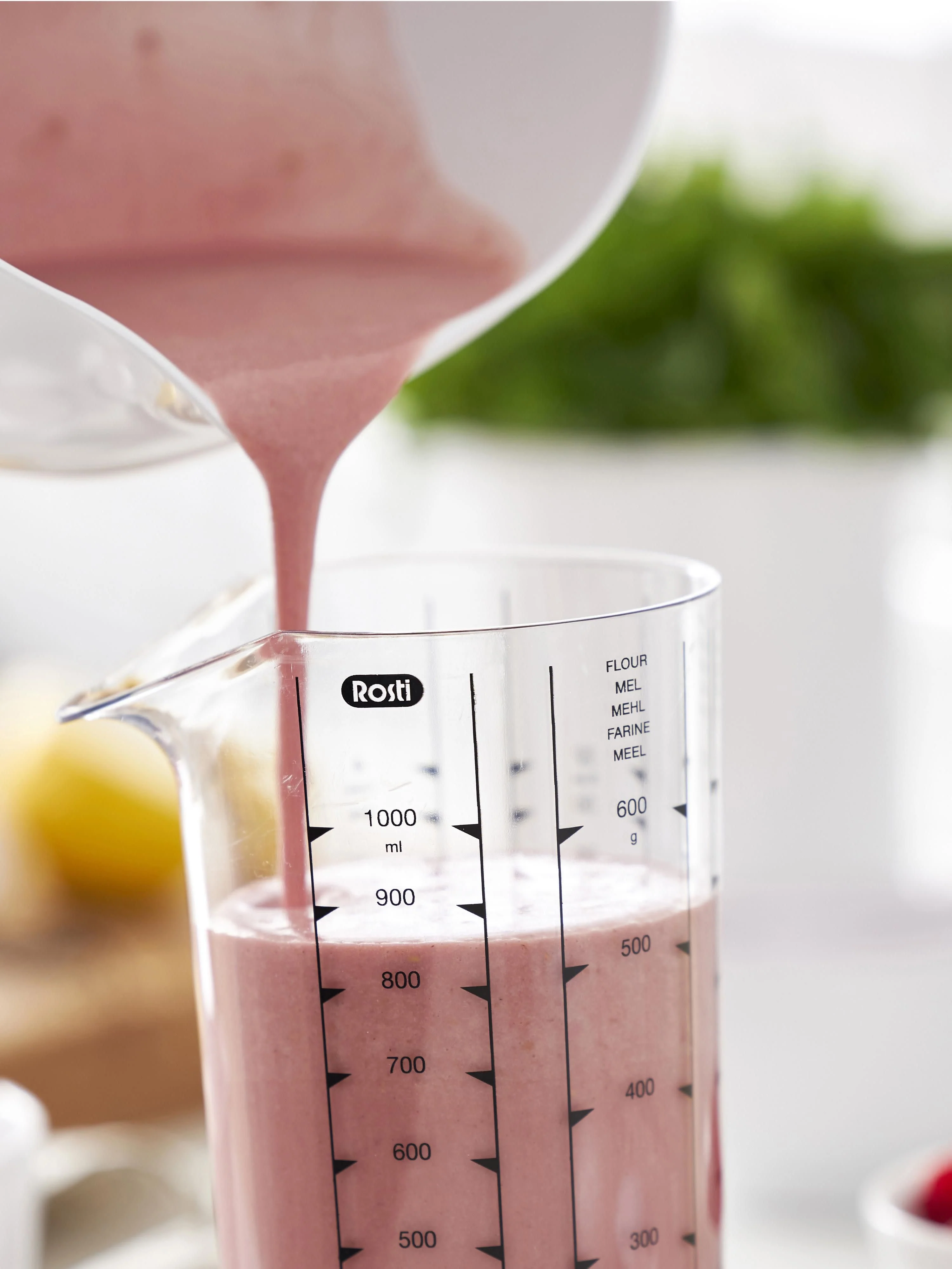 Messbecher Transparent, in verschiedenen Größen