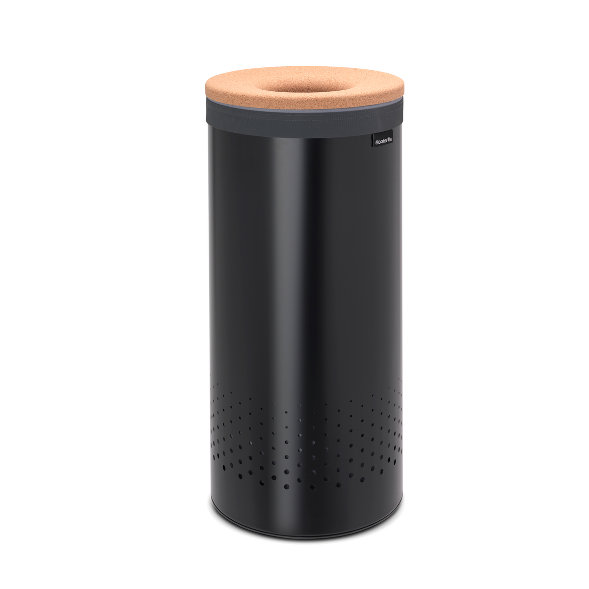 Brabantia Wasbox, 35 liter, kurken deksel - Matt Black