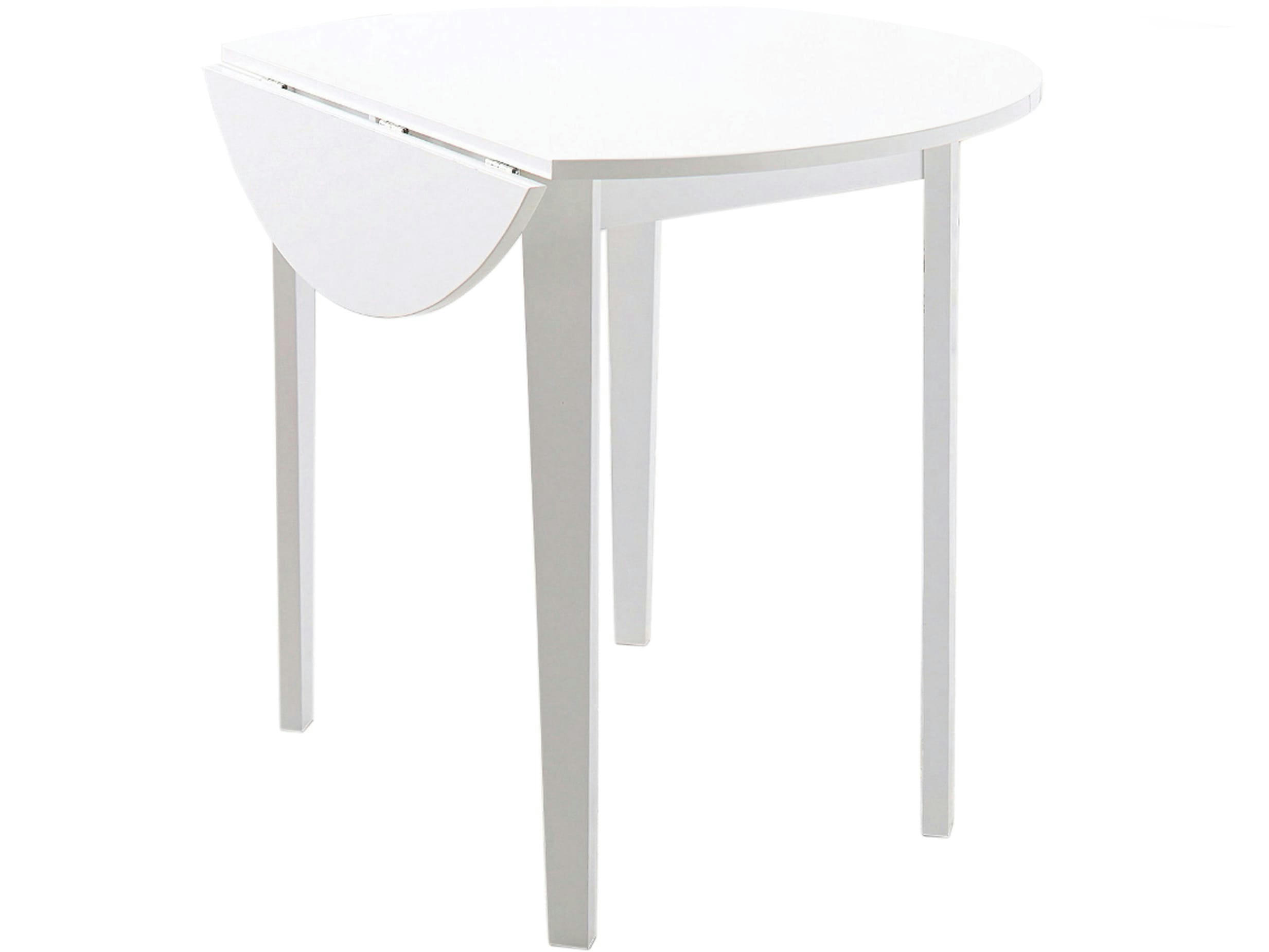 TREND - Table de salle à manger 92x54 cm 4 personnes en blanc