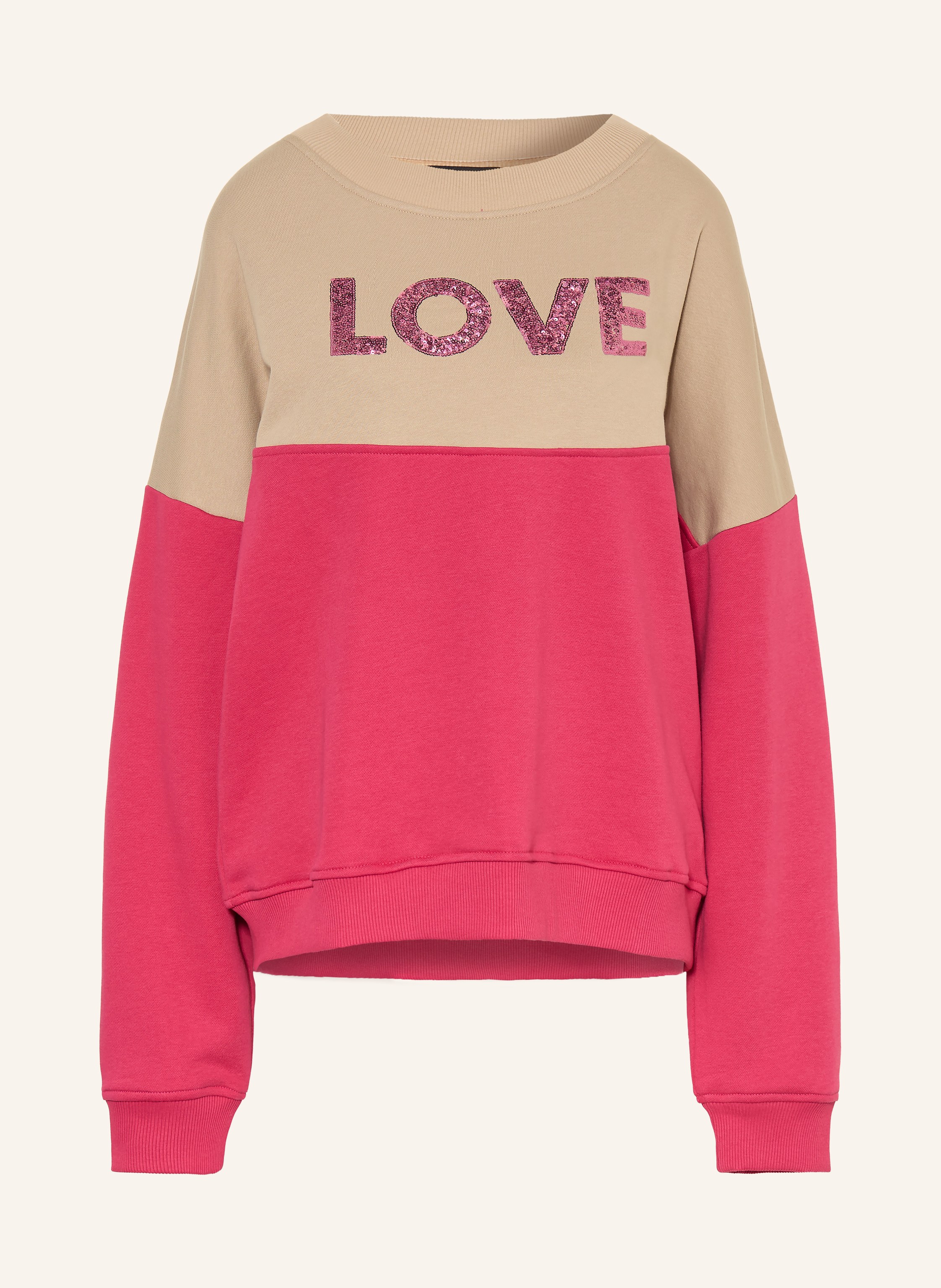 miss goodlife Sweatshirt mit Pailletten