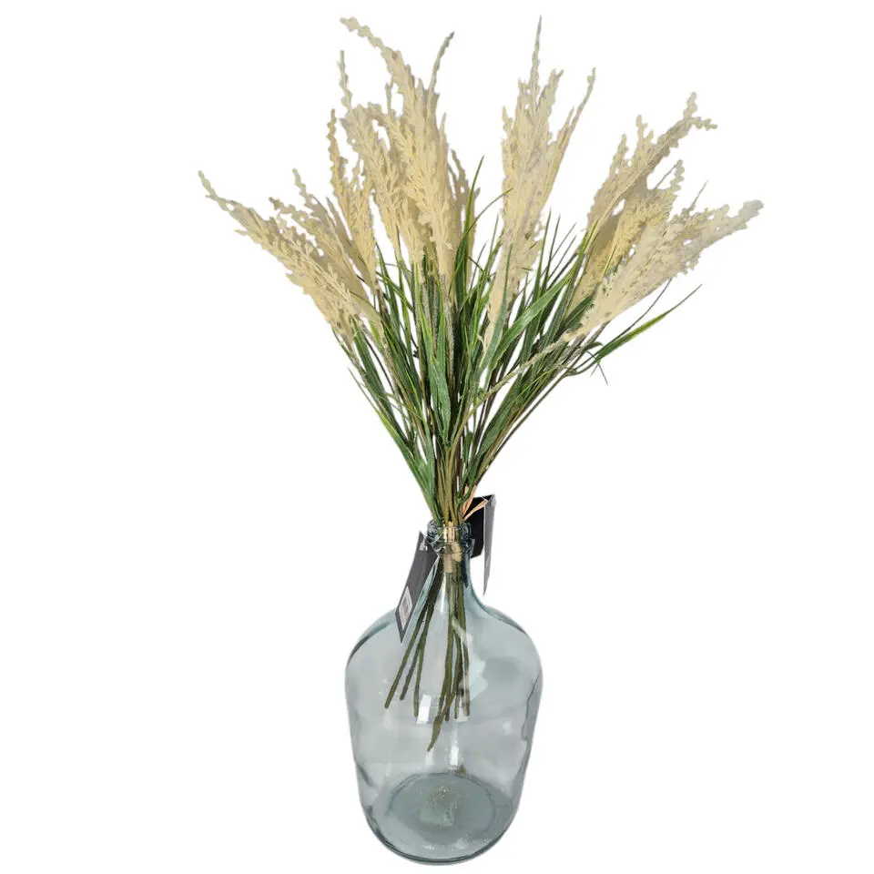 BD Kunstbloem Pluimgras - losse steel/tak - creme - 62 cm