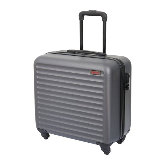 Metallic Silver Sewing Machine Trolley Bag 44cm x 24cm x 40cm