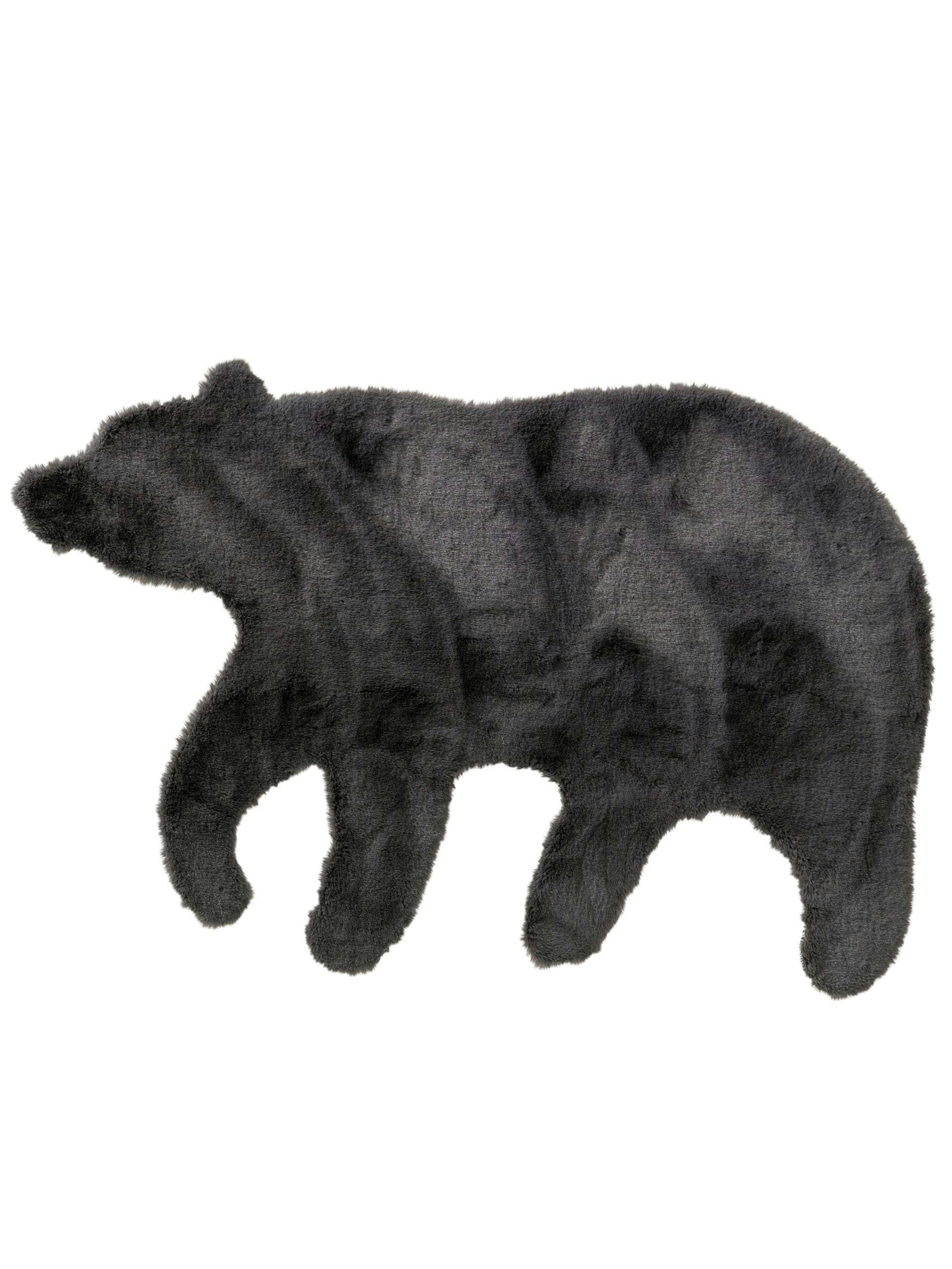 DAVE - Tapis enfant anthracite 80x120