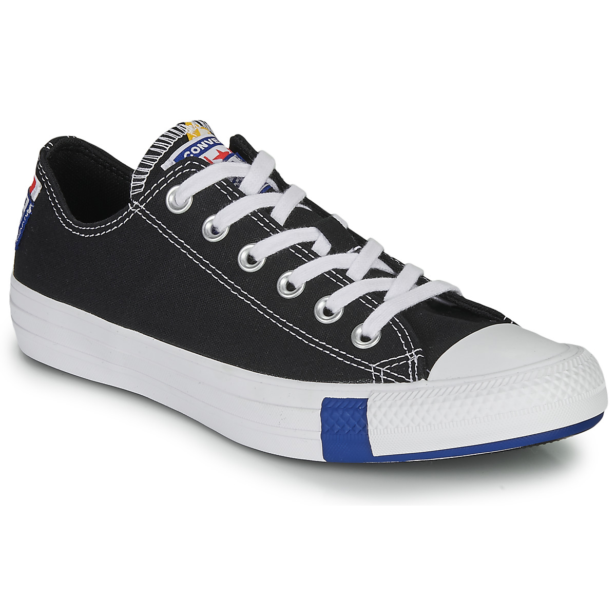 Converse - CHUCK TAYLOR ALL STAR LOGO STACKED - OX -  black