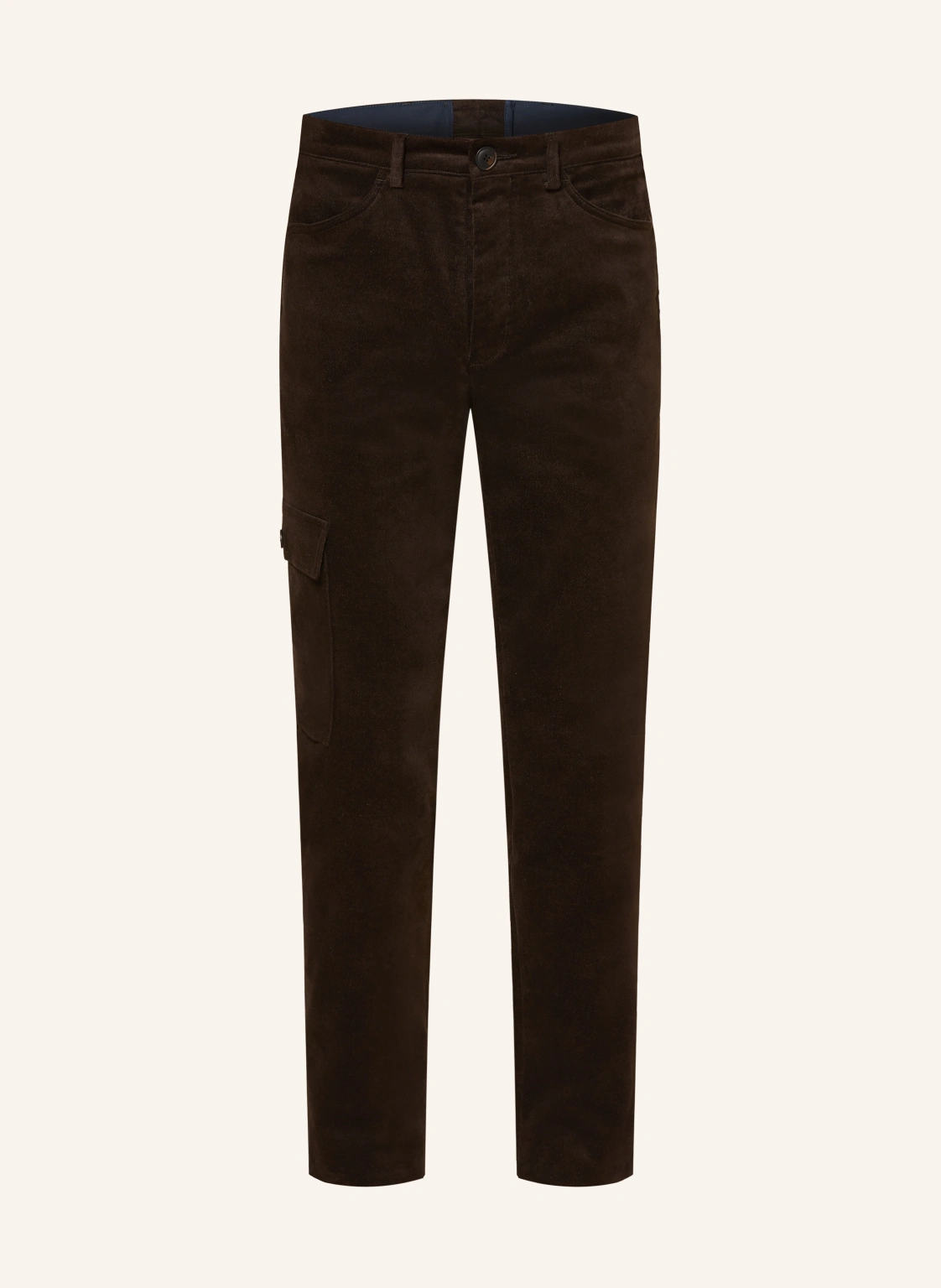 Grasegger Cargohose TURIN Slim Fit aus Samt