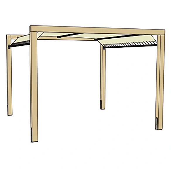 Gartenhaus »235«, Holz, BxT: 324 x 324 cm (Außenmaße inkl. Dachüberstand)