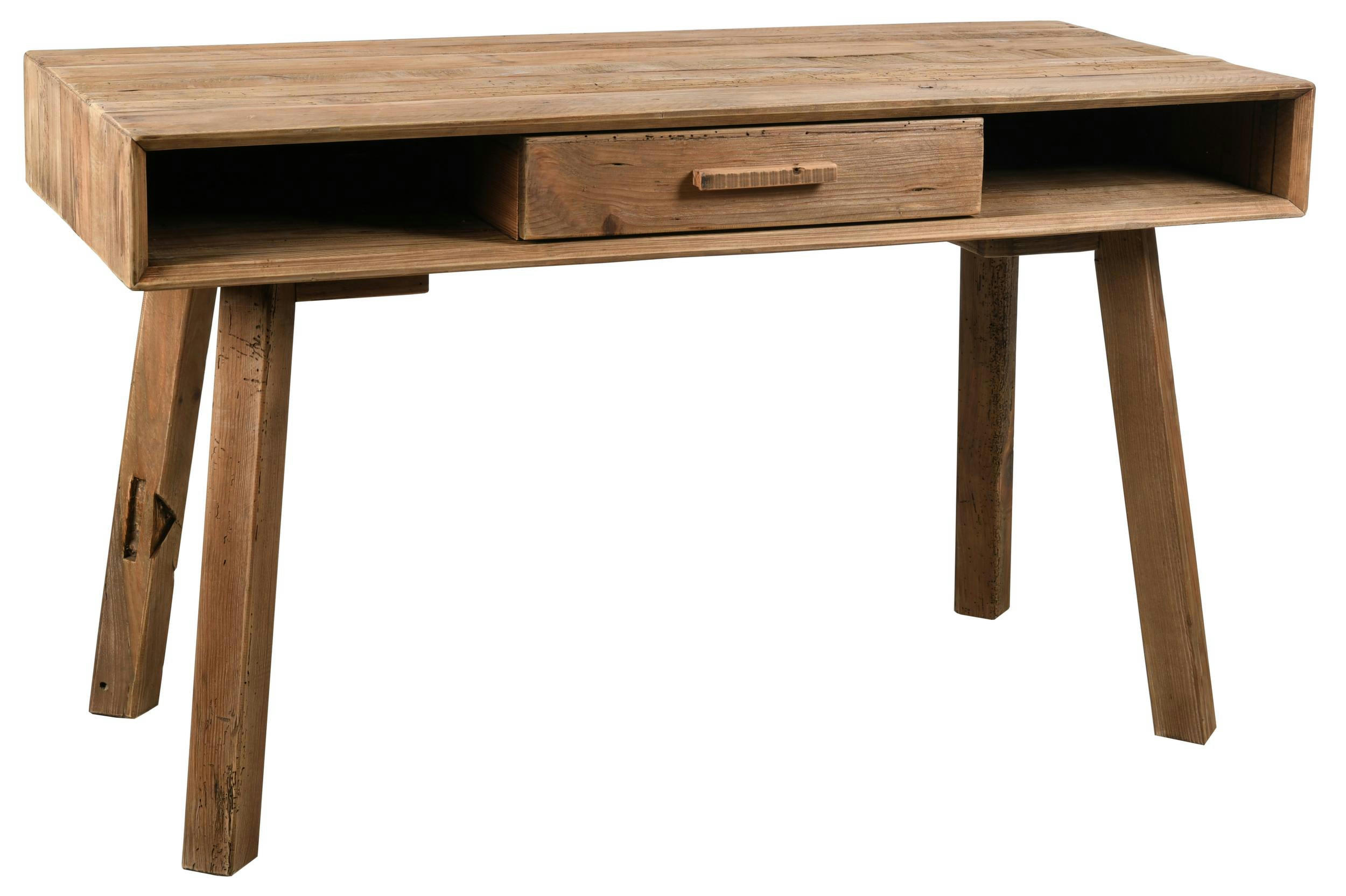 - Bureau en pin recyclé