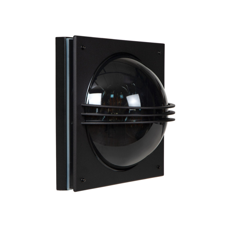 Applique extérieure Privas noire E27 2 x 30 W LUCIDE