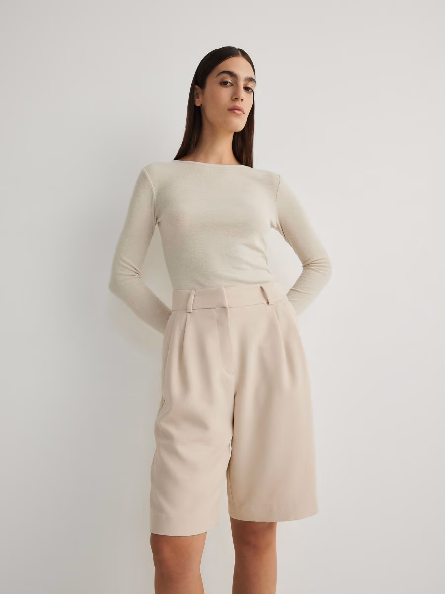 Short With Pleats