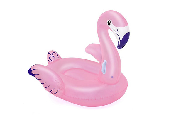 Bouée flamant rose Bestway L.1,53 x l.1,43 m