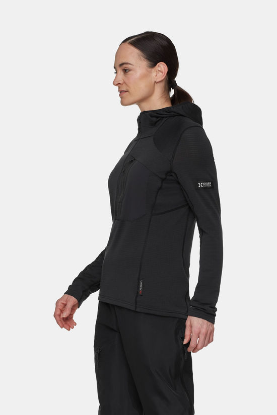 Mammut Nordwand Advanced FL Half Zip Hoodie Fleecetrui Dames