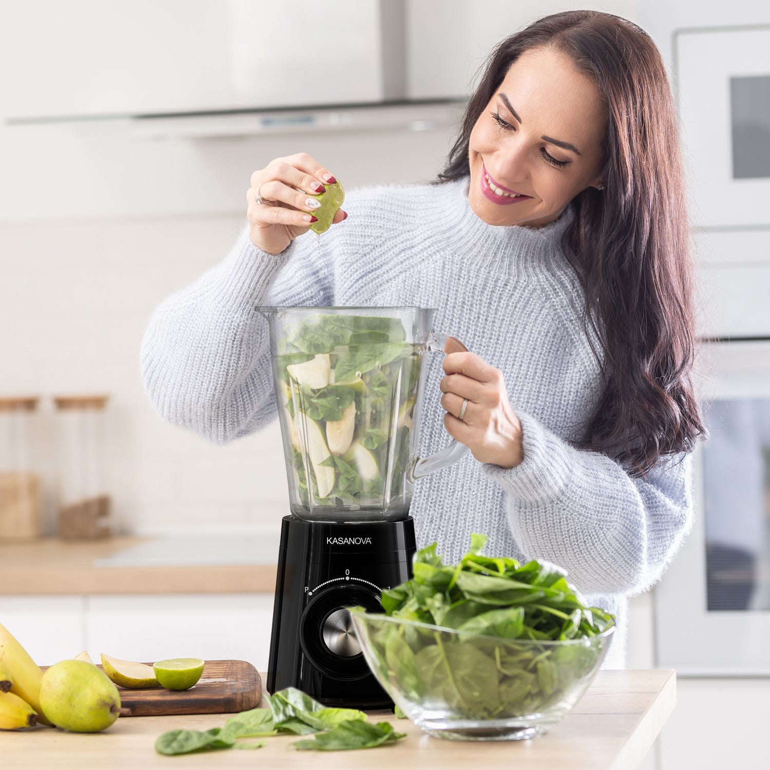 Frullatore 1,5 L con brocca in vetro 500 W