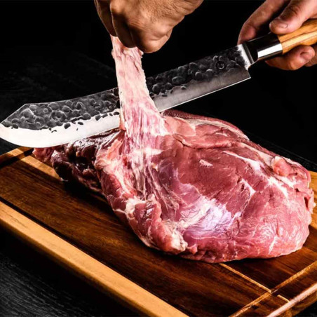 Couteau du boucher Olive 25,5 cm - Forged