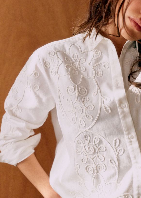 Maxy Shirt - Sézane x Lucia Vergara