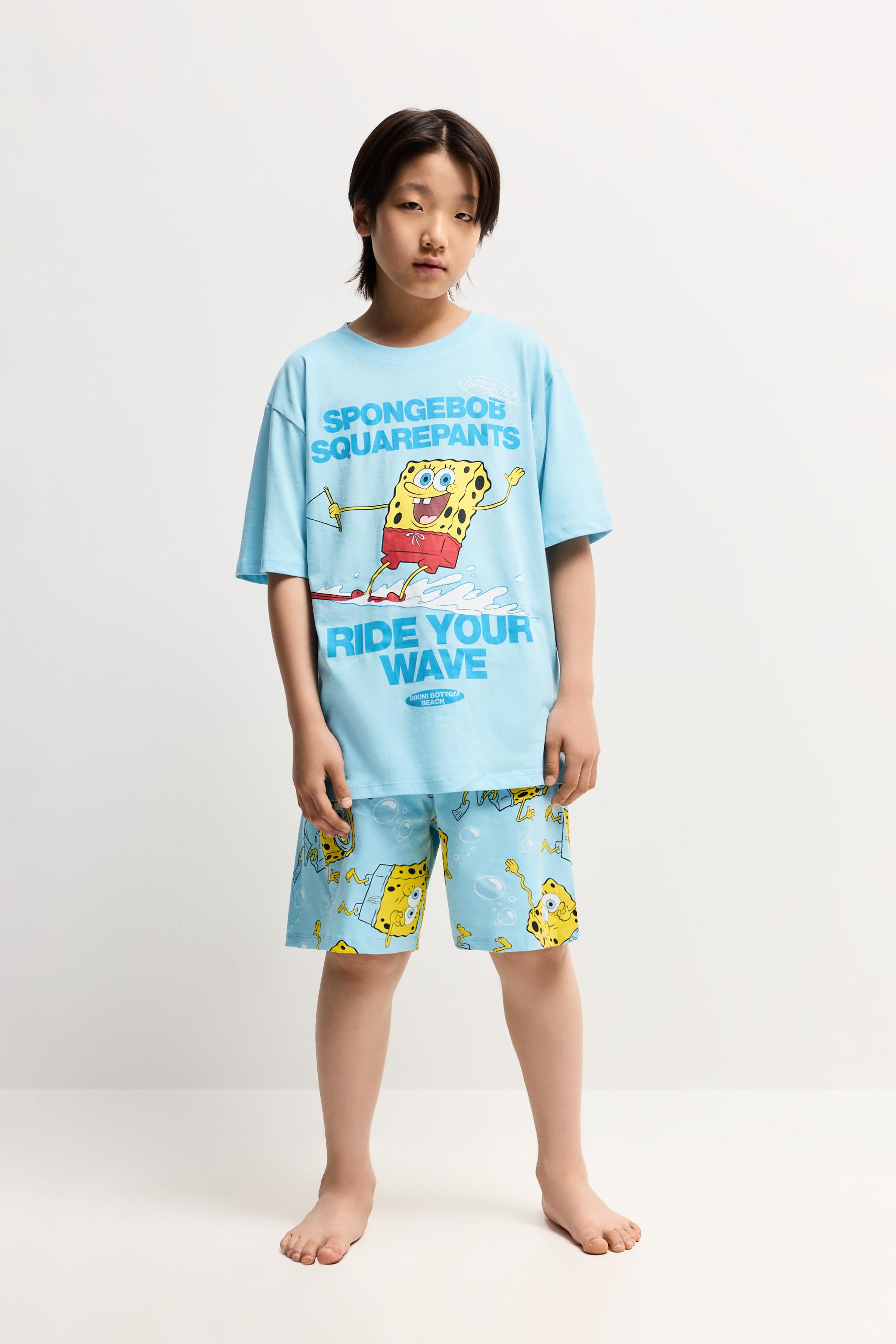 Pijama Bob Esponja Nickelodeon™ corto