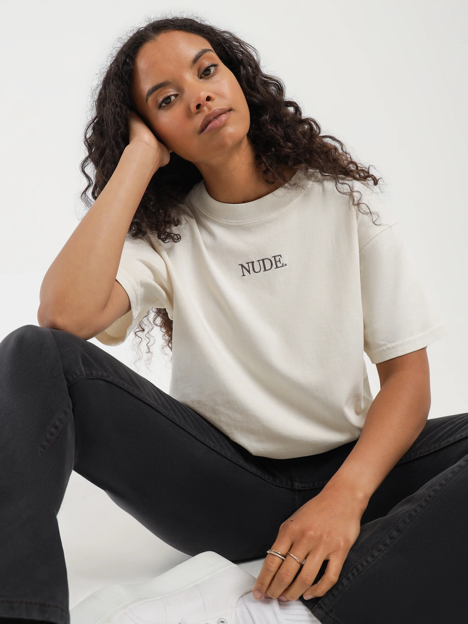 Nude Organic Boyfriend T-Shirt