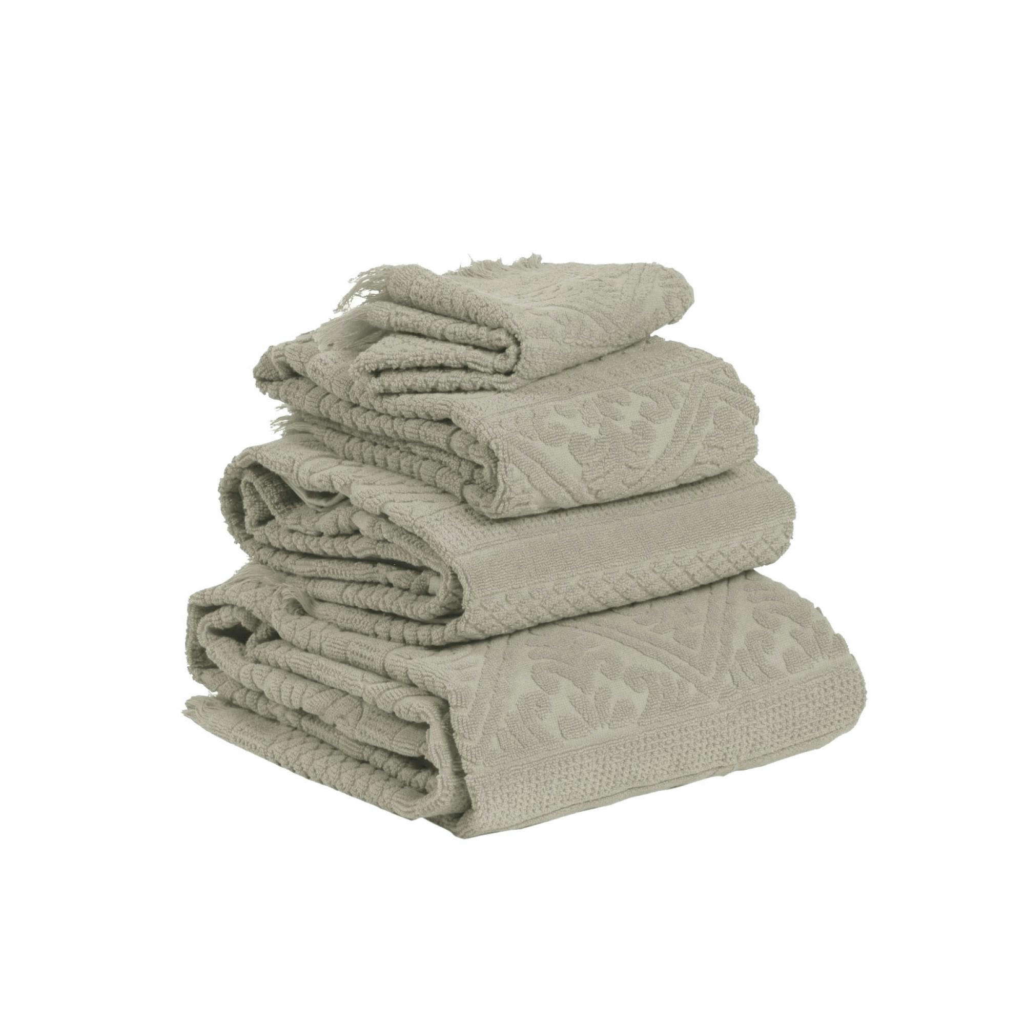 ZOE - Drap de bain Zoé en coton lin 100 x 180