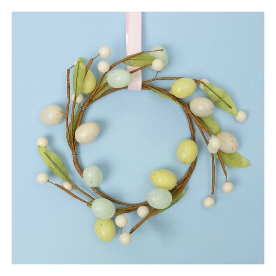 Mini Egg Wreath 25cm