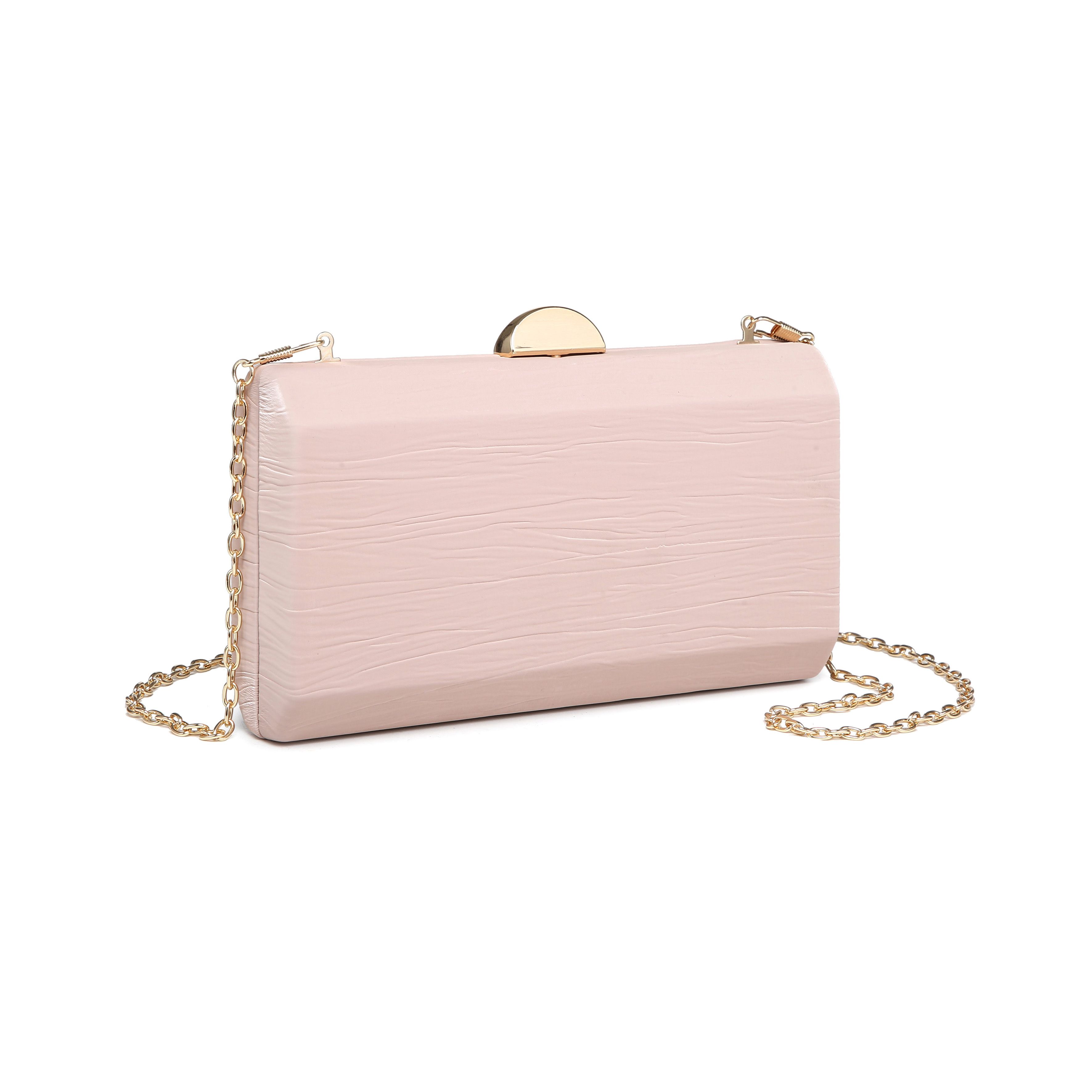 JFY Carri Co. Metal Clasp Pu Clutch Bag