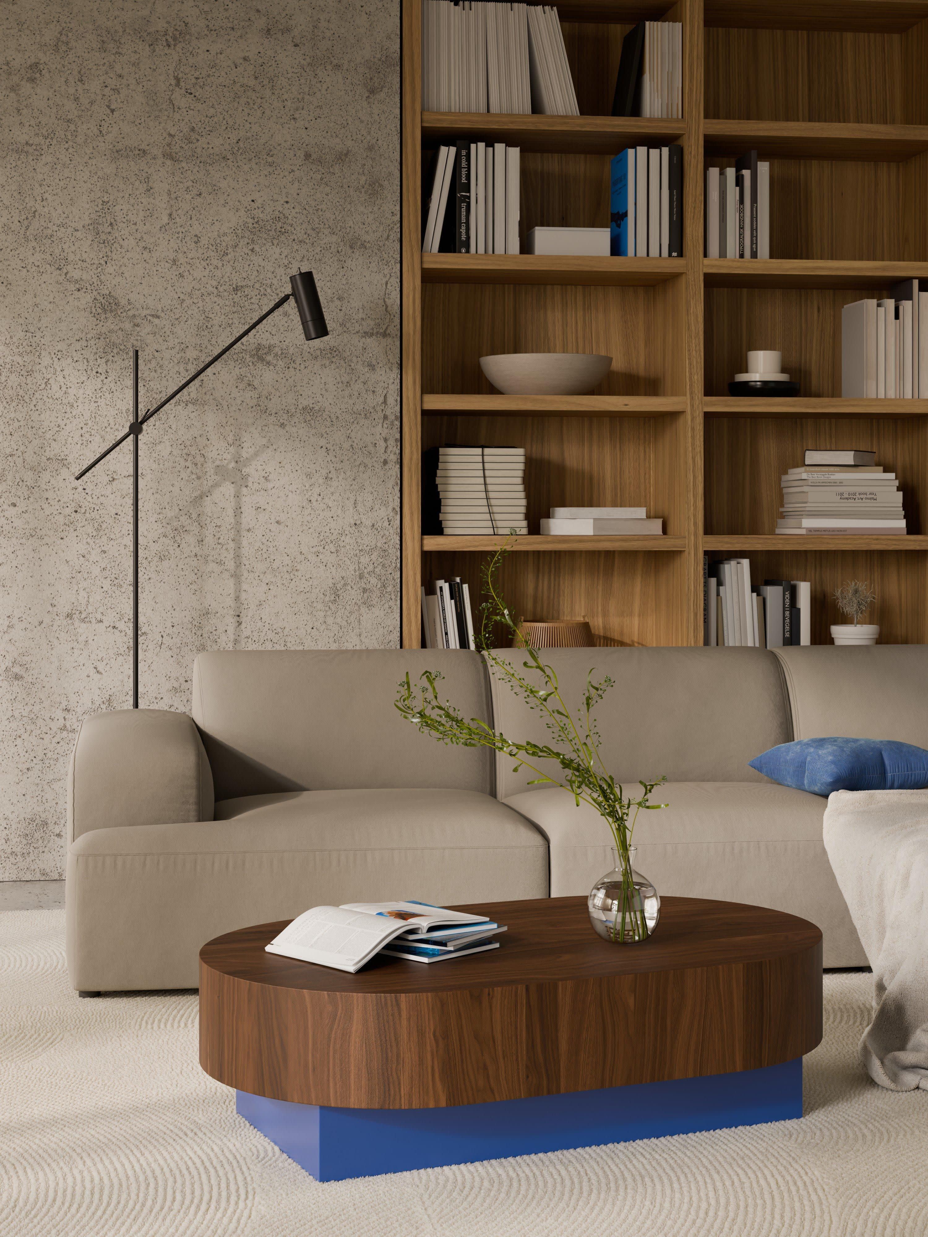 Ovaler Couchtisch Rylan