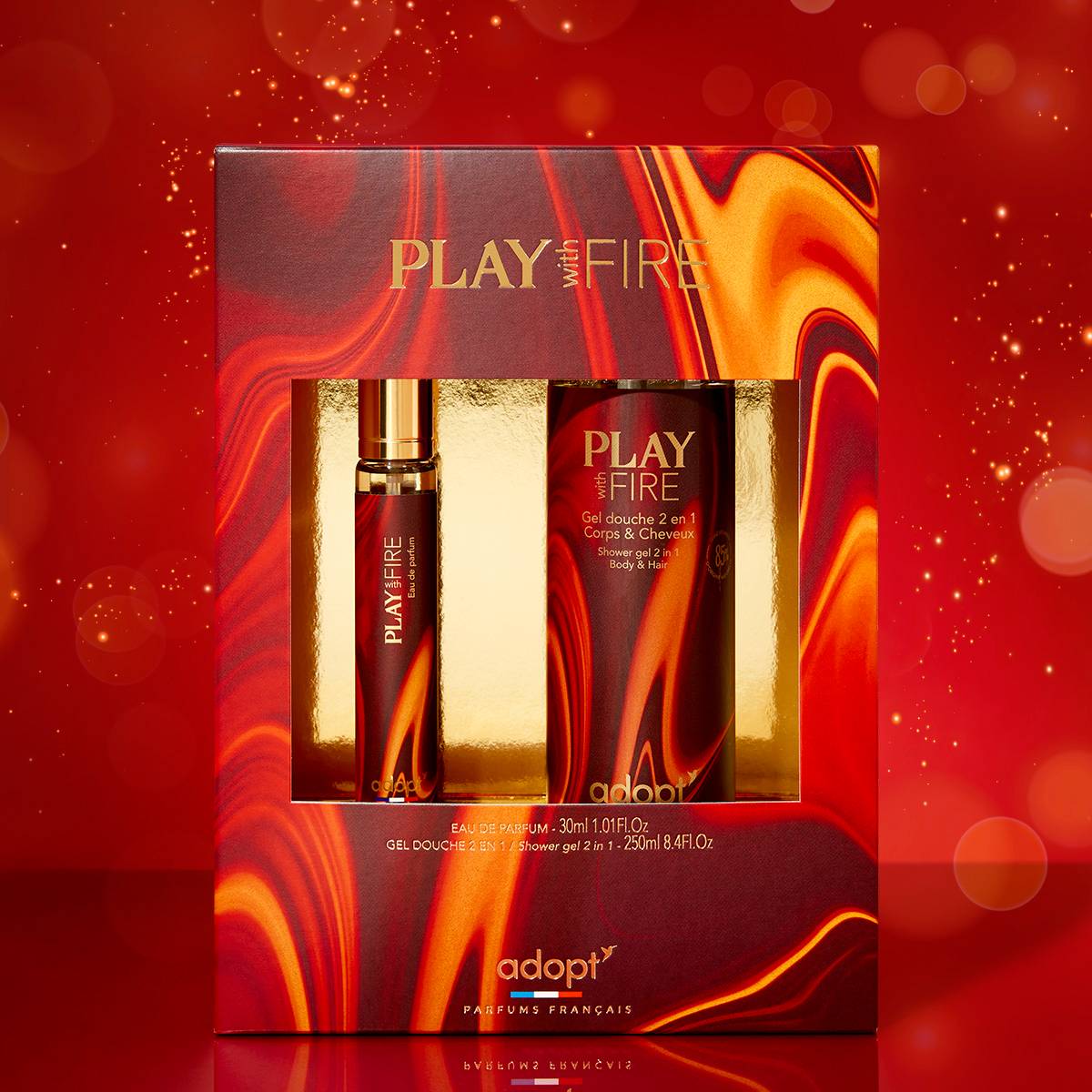 Play with FireCoffret eau de parfum 30 ml   gel douche 250 ml