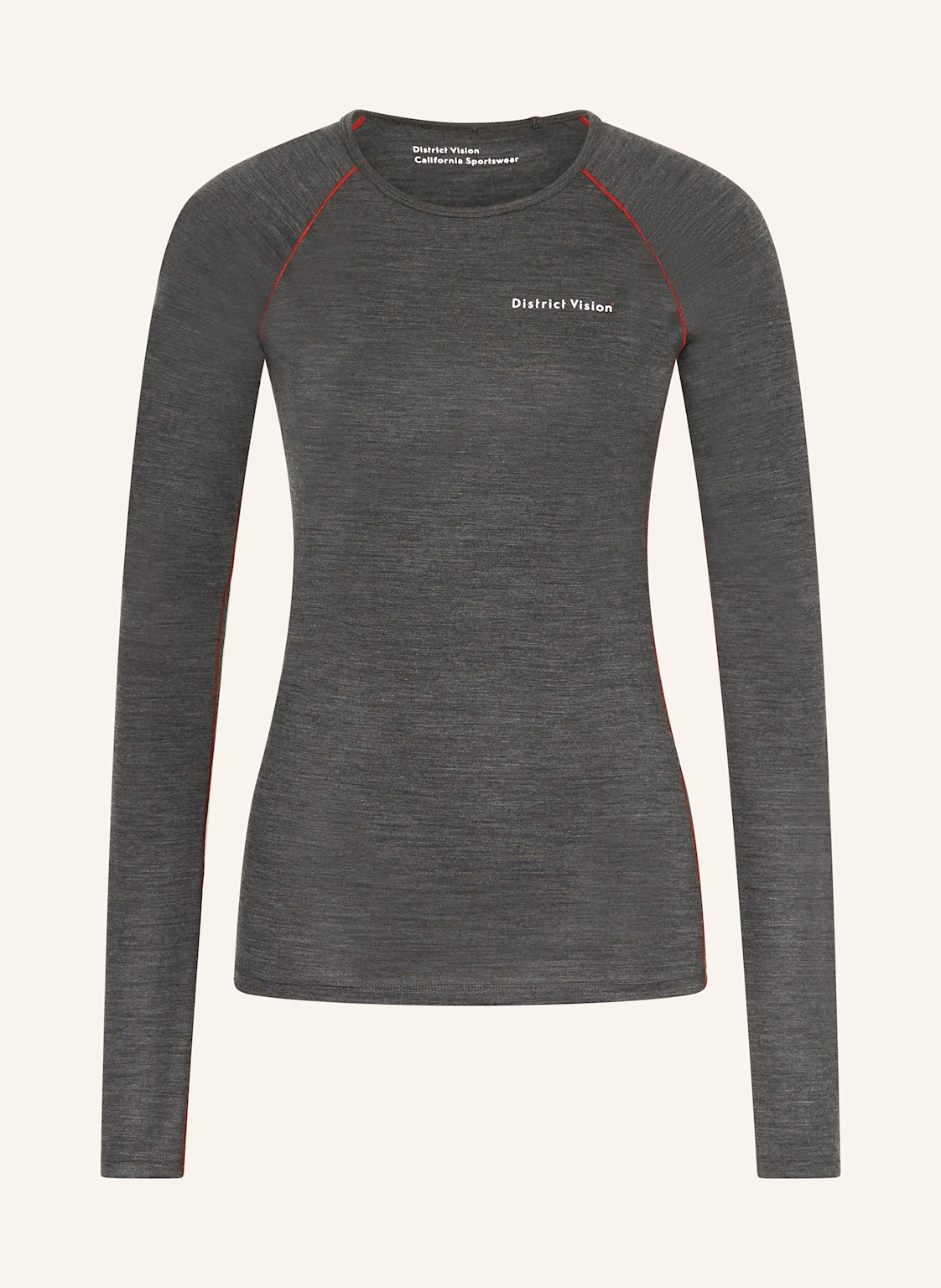 District Vision Longsleeve MERINO aus Merinowolle